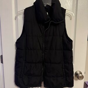 Black Puffer Vest